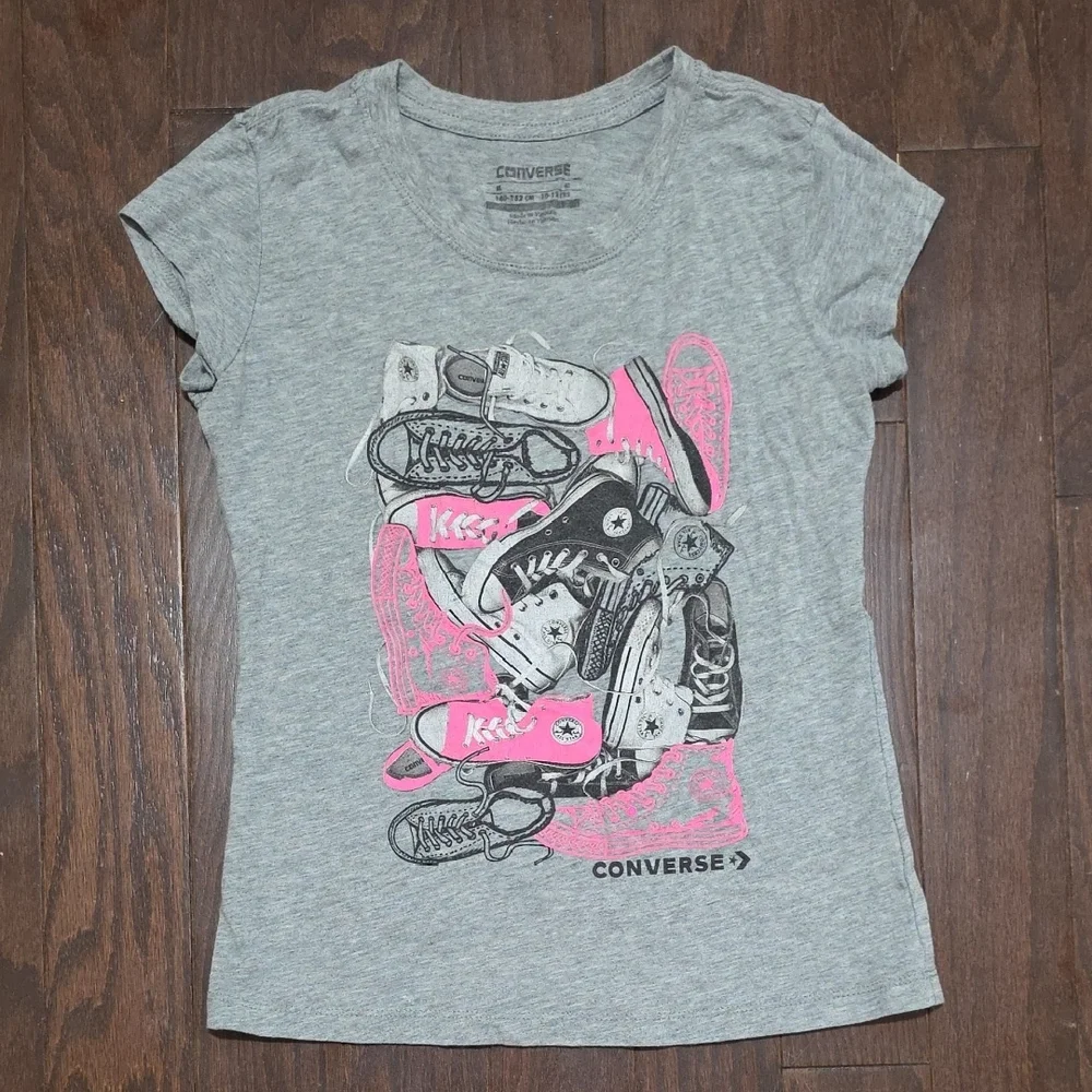 Converse Gray Graphic Tee